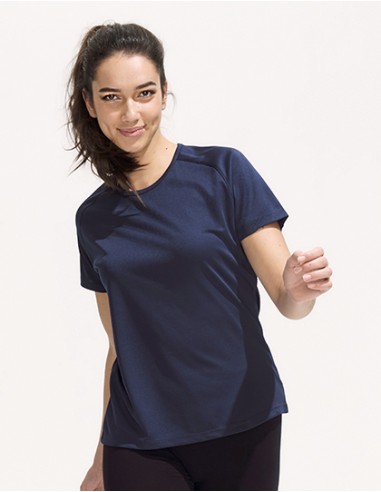 S-01159-Womens Raglan Sleeves T Sporty